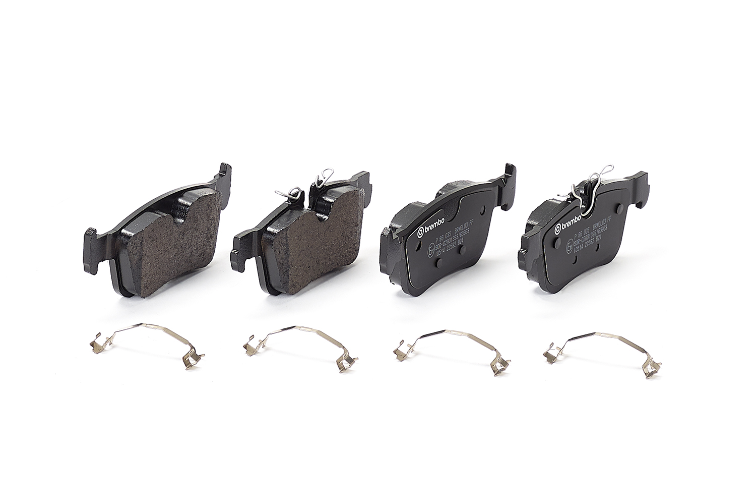 Jogo de 4 pastilhas de travão BREMBO ref. P 86 035