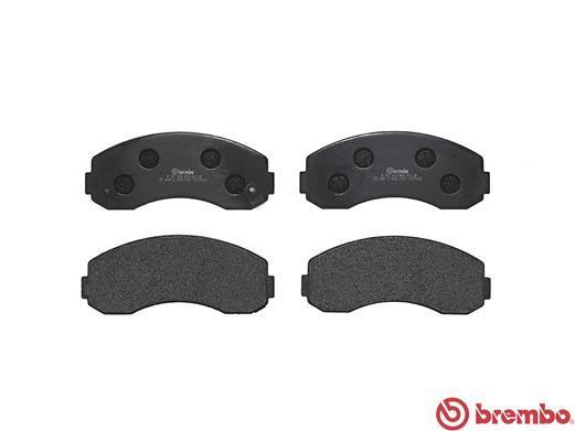Jeu de 4 plaquettes de frein BREMBO ref. P 99 003