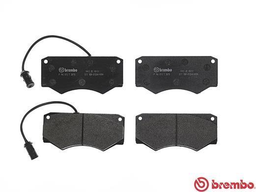 Jeu de 4 plaquettes de frein BREMBO ref. P A6 013