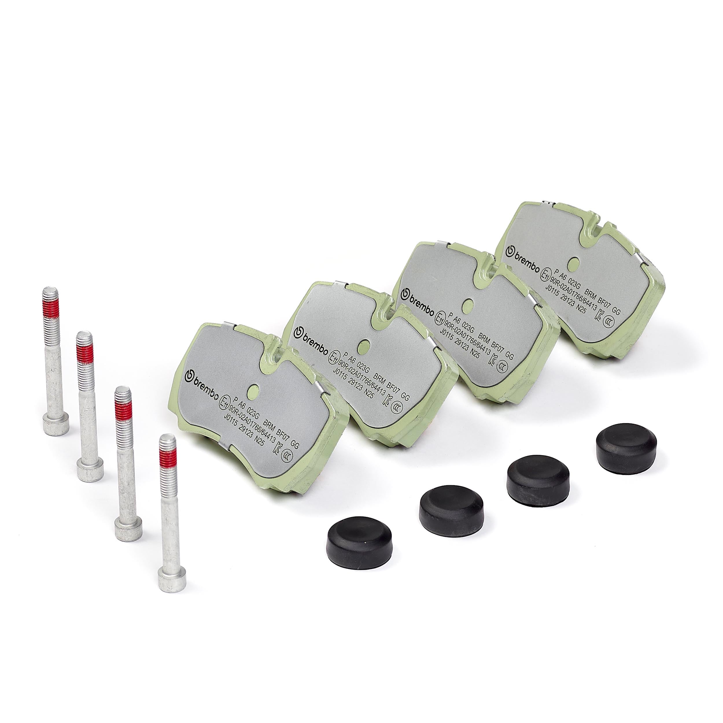 Jogo de 4 pastilhas de travão BREMBO ref. P A6 023G