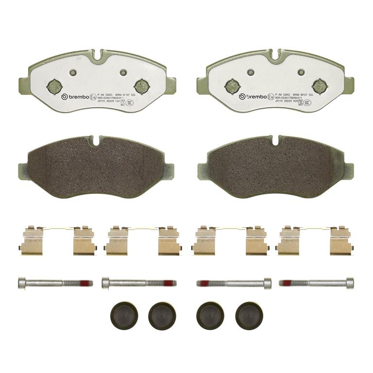 Jogo de 4 pastilhas de travão BREMBO ref. P A6 026G