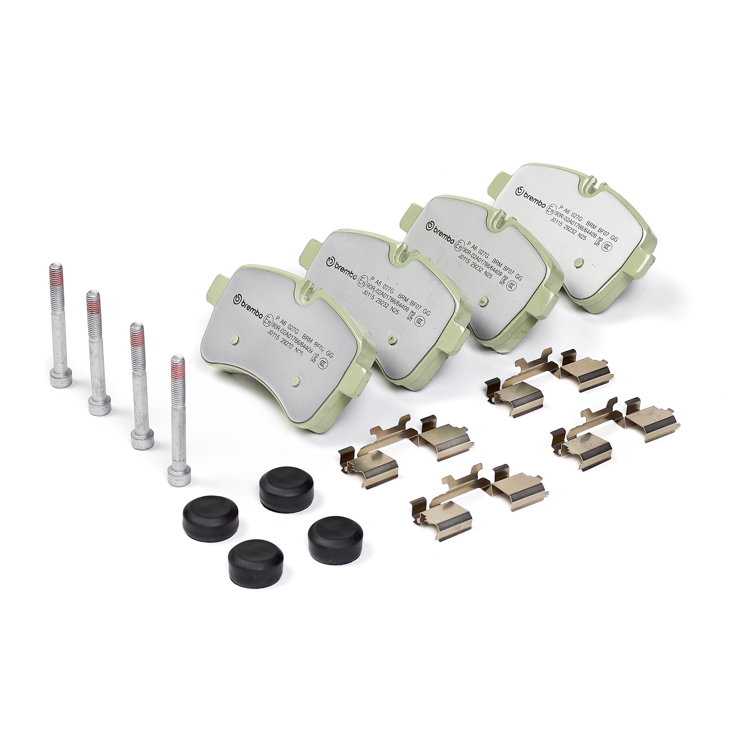 Jogo de 4 pastilhas de travão BREMBO ref. P A6 027G