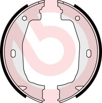 Maxila de travão de estacionamento BREMBO ref. S 06 510
