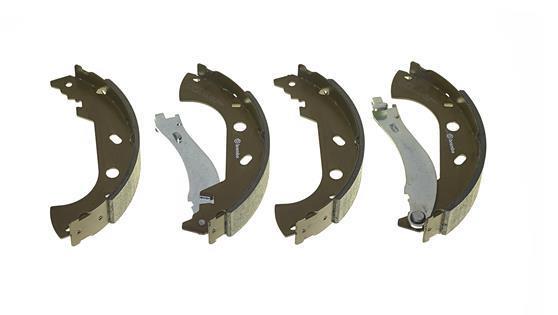 Jeu de 4 mâchoires de frein (Garniture de frein à tambour) BREMBO ref. S 23 514