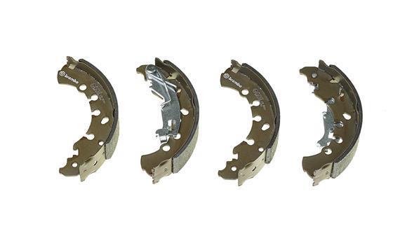 Jeu de 4 mâchoires de frein (Garniture de frein à tambour) BREMBO ref. S 23 530
