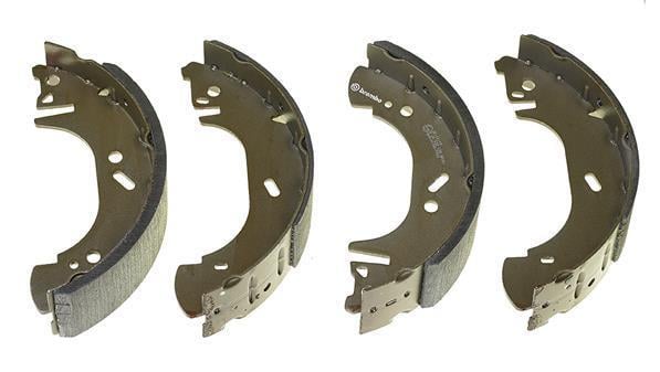 Jeu de 4 mâchoires de frein (Garniture de frein à tambour) BREMBO S 24 522