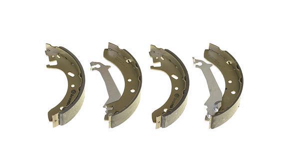 Jeu de 4 mâchoires de frein (Garniture de frein à tambour) BREMBO S 24 525