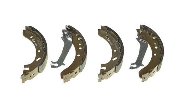 Jeu de 4 mâchoires de frein (Garniture de frein à tambour) BREMBO ref. S 24 526