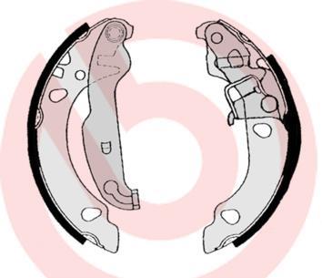 Brembo S24530 – Mâchoires De Frein Voiture | Kit Pour Ford Ka, Fiesta