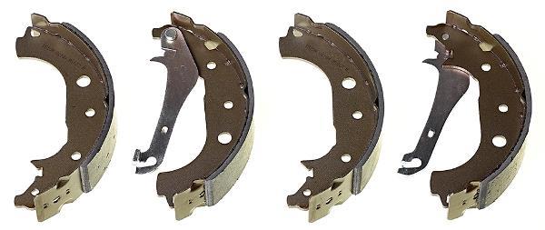 Jeu de 4 mâchoires de frein (Garniture de frein à tambour) BREMBO S 24 552