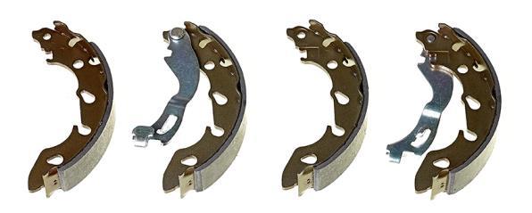 Jeu de 4 mâchoires de frein (Garniture de frein à tambour) BREMBO ref. S 24 553