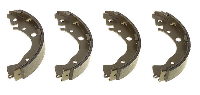Jeu de 4 mâchoires de frein (Garniture de frein à tambour) BREMBO ref. S 28 521