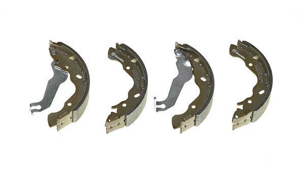 Jeu de 4 mâchoires de frein (Garniture de frein à tambour) BREMBO S 30 511