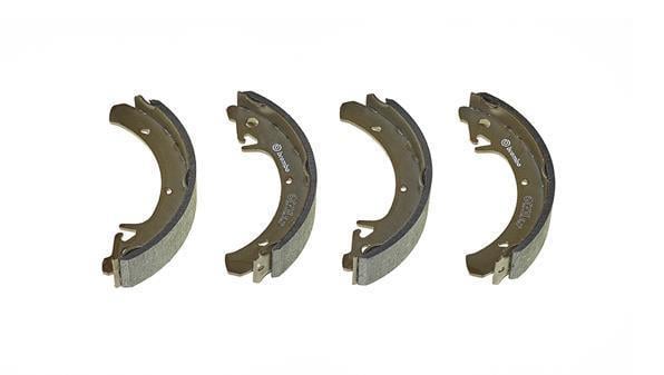 Jeu de 4 mâchoires de frein (Garniture de frein à tambour) BREMBO S 41 503