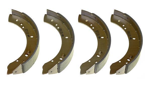 Jeu de 4 mâchoires de frein (Garniture de frein à tambour) BREMBO ref. S 44 502