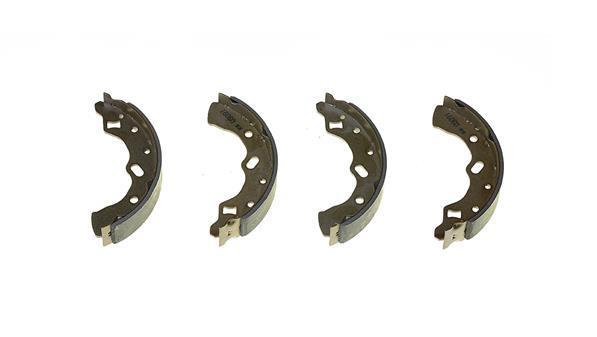 Jeu de 4 mâchoires de frein (Garniture de frein à tambour) BREMBO S 49 505