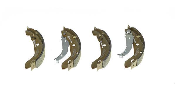 Jeu de 4 mâchoires de frein (Garniture de frein à tambour) BREMBO S 50 503