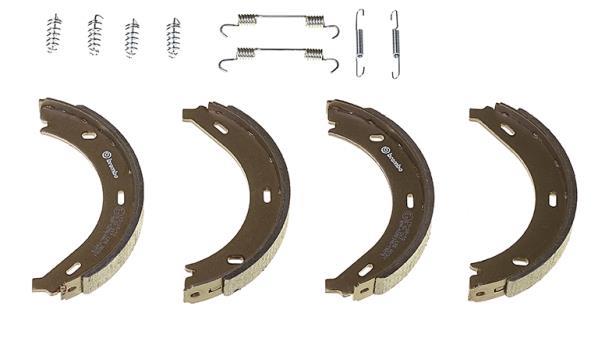 Jeu de mâchoires de frein à main (Mâchoire de frein à main) BREMBO ref. S 50 517