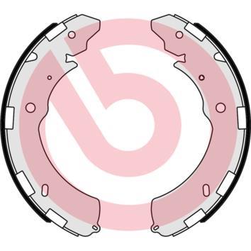 Maxila de travão para tambor BREMBO ref. S 54 523