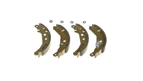 Jeu de 4 mâchoires de frein (Garniture de frein à tambour) BREMBO S 56 534