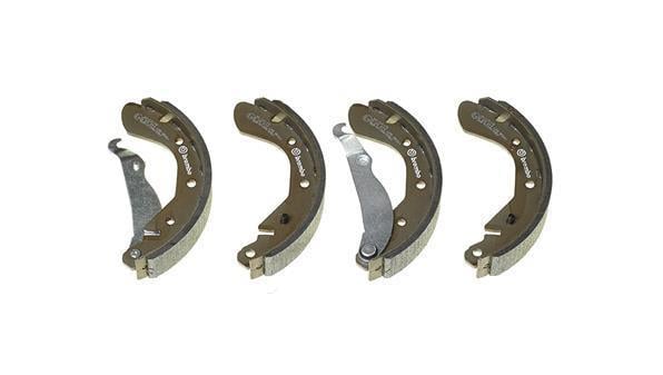 Jeu de 4 mâchoires de frein (Garniture de frein à tambour) BREMBO S 59 514