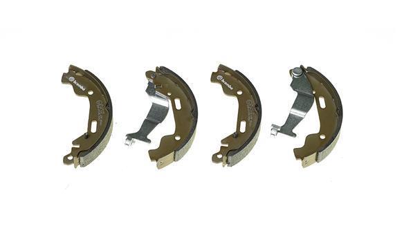 Jeu de 4 mâchoires de frein (Garniture de frein à tambour) BREMBO ref. S 59 516