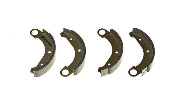 Jeu de 4 mâchoires de frein (Garniture de frein à tambour) BREMBO S 61 503