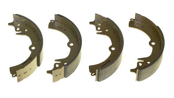 Jeu de 4 mâchoires de frein (Garniture de frein à tambour) BREMBO S 61 505
