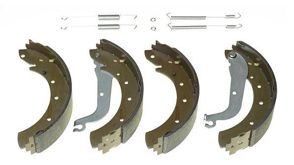 Jeu de 4 mâchoires de frein (Garniture de frein à tambour) BREMBO ref. S 61 514