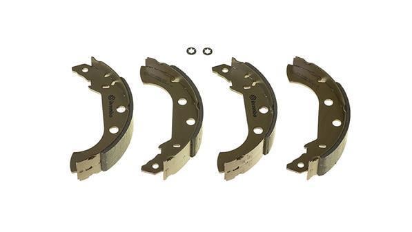 Jeu de 4 mâchoires de frein (Garniture de frein à tambour) BREMBO S 61 517