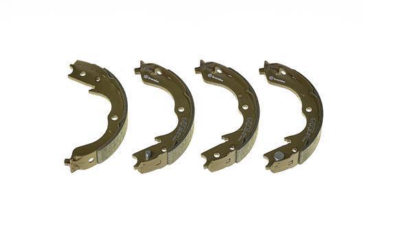 Jeu de mâchoires de frein à main (Mâchoire de frein à main) BREMBO ref. S 61 542
