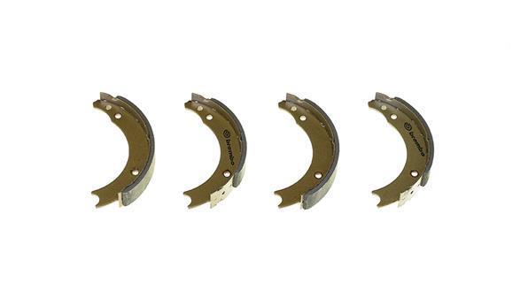 Jeu de 4 mâchoires de frein (Garniture de frein à tambour) BREMBO S 68 502
