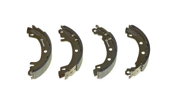 Jeu de 4 mâchoires de frein (Garniture de frein à tambour) BREMBO S 68 522