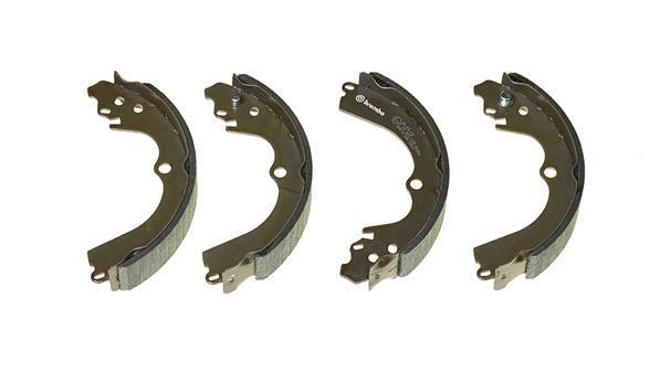 Jeu de 4 mâchoires de frein (Garniture de frein à tambour) BREMBO S 78 505