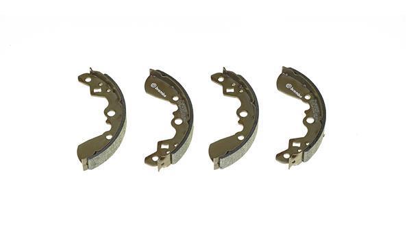 Jeu de 4 mâchoires de frein (Garniture de frein à tambour) BREMBO S 79 501