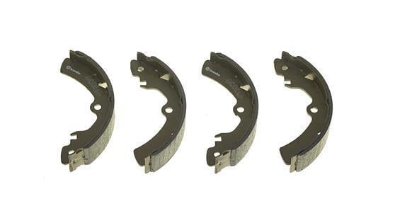 Jeu de 4 mâchoires de frein (Garniture de frein à tambour) BREMBO S 79 503