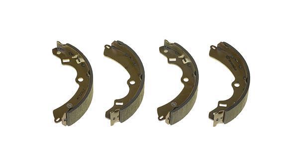 Jeu de 4 mâchoires de frein (Garniture de frein à tambour) BREMBO S 79 511