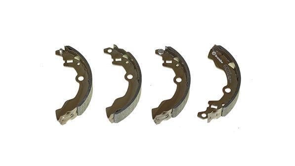 Jeu de 4 mâchoires de frein (Garniture de frein à tambour) BREMBO S 79 514