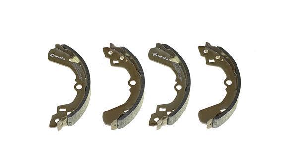 Jeu de 4 mâchoires de frein (Garniture de frein à tambour) BREMBO ref. S 79 515