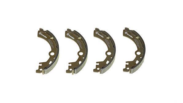Jeu de 4 mâchoires de frein (Garniture de frein à tambour) BREMBO S 79 519