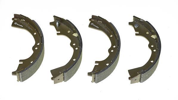 Jeu de 4 mâchoires de frein (Garniture de frein à tambour) BREMBO S 83 511