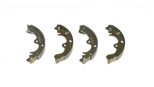 Jeu de 4 mâchoires de frein (Garniture de frein à tambour) BREMBO S 83 532