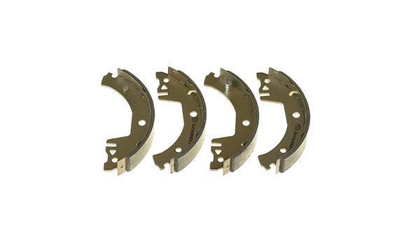 Jeu de 4 mâchoires de frein (Garniture de frein à tambour) BREMBO ref. S 85 512