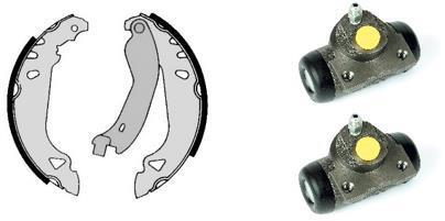 Kit de freins à tambours (Kit de frein arrière) BREMBO ref. H 23 020