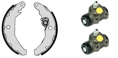 Kit frenos, disco de tambor BREMBO ref. H 24 018