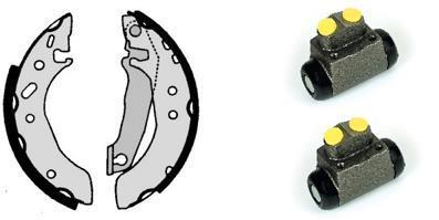 Kit de freins à tambours BREMBO ref. H 24 051