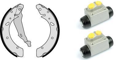 Kit de freins à tambours (Kit de frein arrière) BREMBO ref. H 28 011