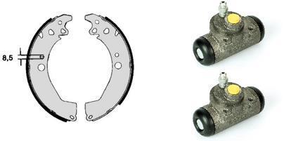 Kit de travões de tambor BREMBO ref. H 61 015