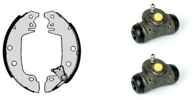 Kit de freins à tambours (Kit de frein arrière) BREMBO ref. H 61 029