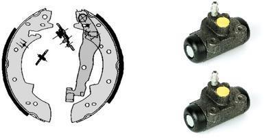 Kit de travões de tambor BREMBO ref. H 61 031